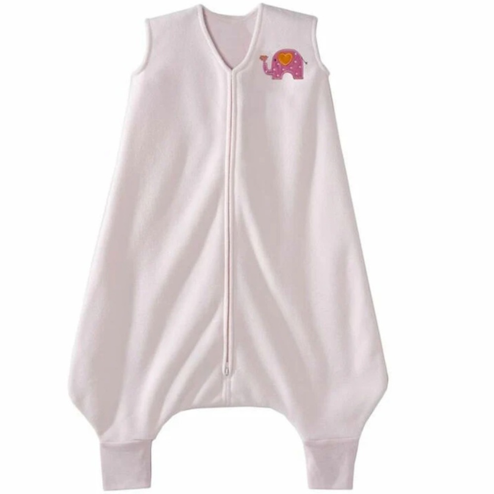 Halo Sleepsack Big Kids Micro Fleece Pink Elephant